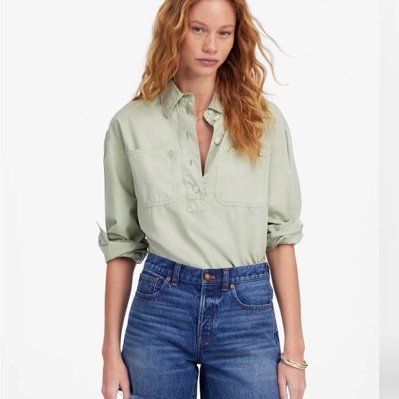 Madewell Pants - Madewell Brynn Long Cut off Denim Short